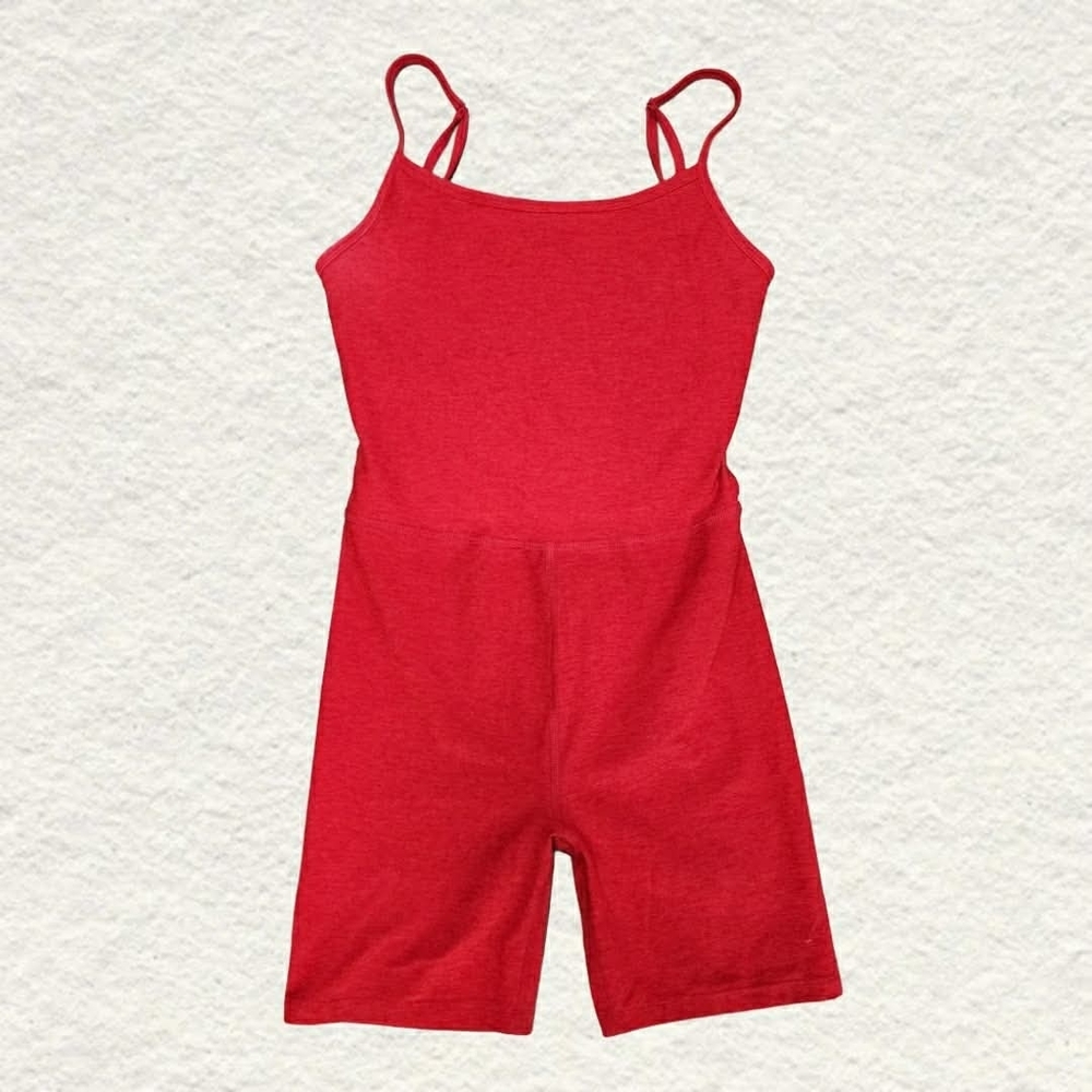 Beyond Yoga Red Jumpsuit